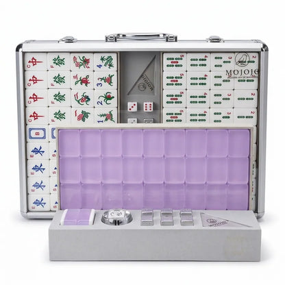 MOJOJO Jelly Mahjong Set (International Bilingual Edition - Size 8)