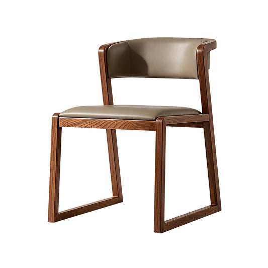 Chess I solid wood dining chair (set of two)