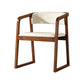 Chess II solid wood dining chair (set of two)