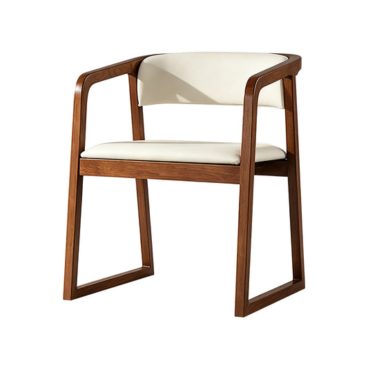 Chess II solid wood dining chair (set of two)