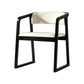 Chess II solid wood dining chair (set of two)