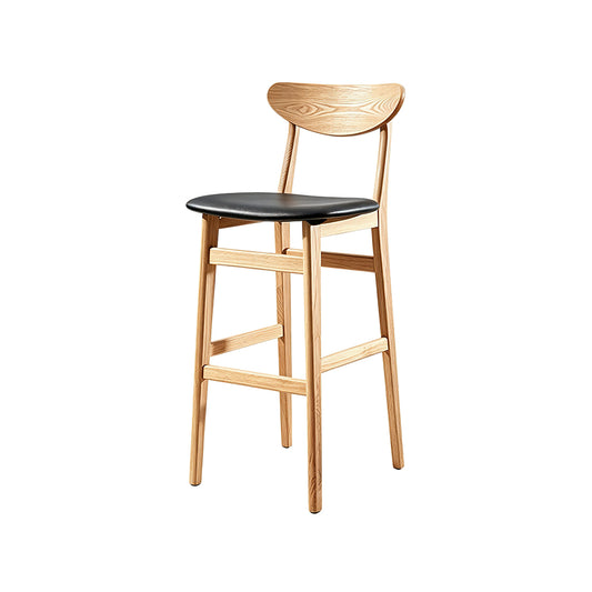 Chopin Bar Stool solid wood bar chairs (set of two)