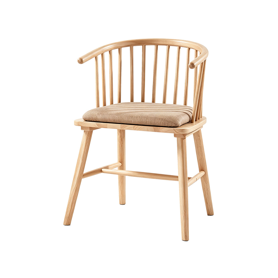 Combi solid wood dining chair (set of two)
