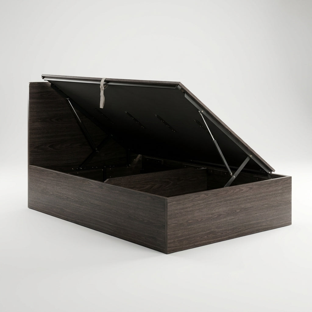 Eclipse series - wooden bed screen hydraulic bed frame 2