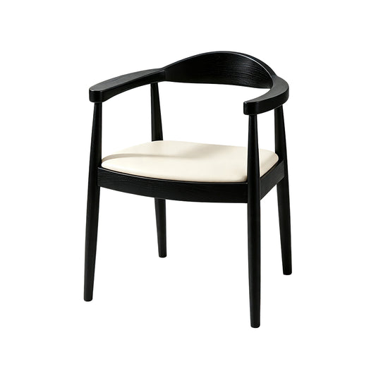Elton II solid wood dining chair (set of two)