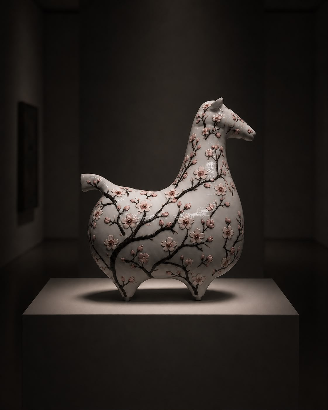 Evohippus Ceramic Floral 3