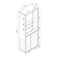 Eclipse Series- 76cm Shoe Cabinet