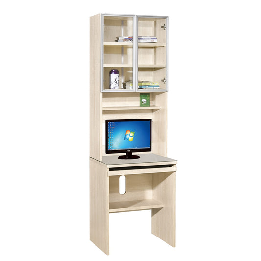 Woodstock Series-Book Desk and Bookcase Combination (Type C)