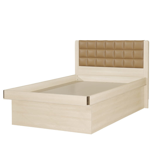 Woodstock Series - Upholstered Wooden Screen Hydraulic Bed (Type A)