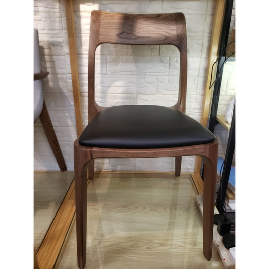 (Pick up your own price) Hamlin Solid Wood High Back Dining Chair-Display