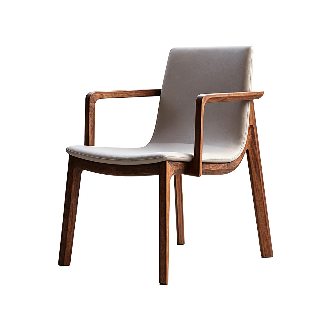 Harmon II solid wood dining chair (set of two)