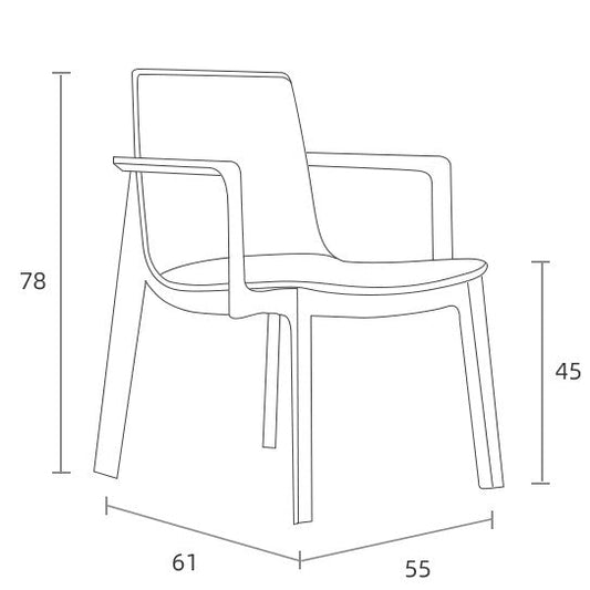 (Price upon pickup) Harmon II Solid Wood Dining Chair-Display