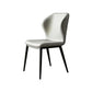Hector carbon steel dining chairs (set of two)