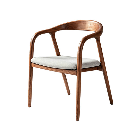 Hiro II solid wood dining chair (set of two)