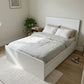Ivory Series- Wooden Bed Screen Bed Frame 1