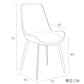 (Price for self-collection) Jingle steel dining chair-display items
