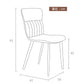 (Pick up your own price) Luna Steel Dining Chair-Display