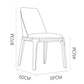 Manhattan I solid wood dining chair - ready stock