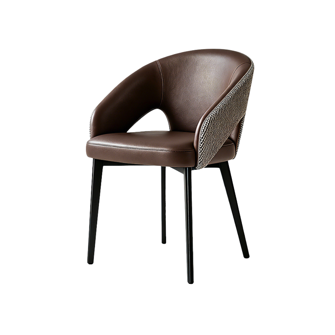 George Modern Pet-Friendly Leather Dining Chair