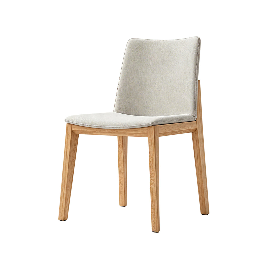 Tame solid wood dining chairs (set of two)