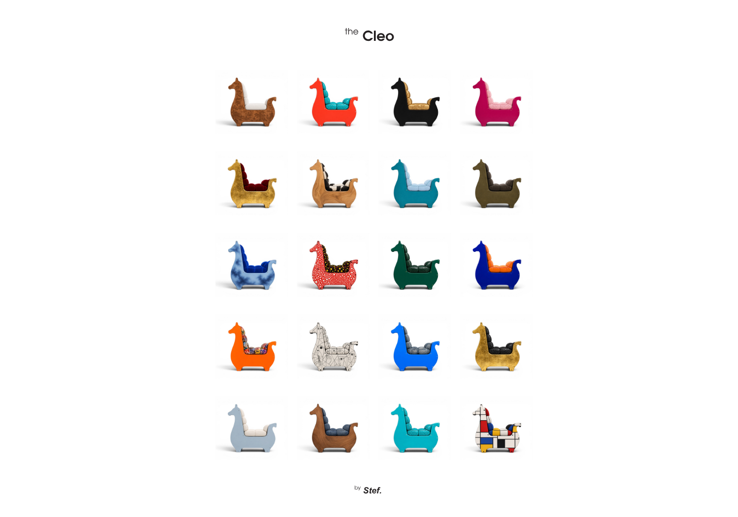 the Cleo Chair - Evohippus Chair by Stefan Jacobs