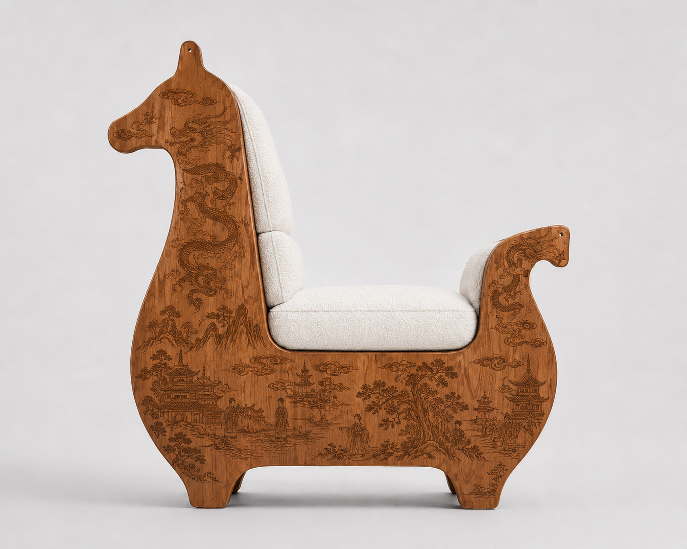 the Cleo Chair - Evohippus Chair by Stefan Jacobs