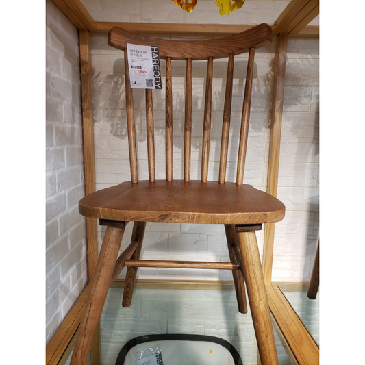 (Pick up your own price) Windsor solid wood dining chair-display items