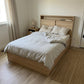 Woodland  Hydraulic Bed Frame with Storage Headboard