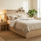 Woodland Series- Wooden Bed Screen Bed Frame 1