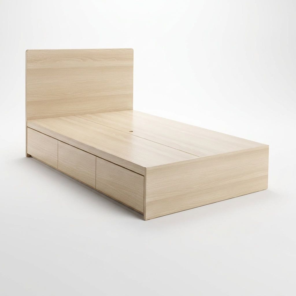 Woodland Wooden Headboard Bed Frame