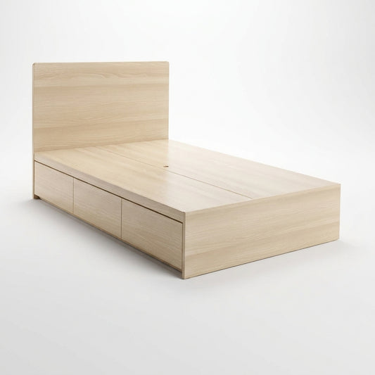 Woodland Wooden Headboard Bed Frame
