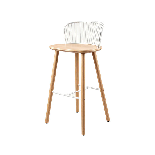 Wright BS solid wood bar chairs (set of two)