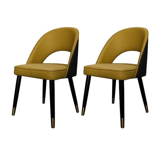 Kuma solid wood dining chairs (set of two)