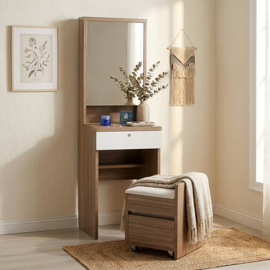 Breeze 46cm Ultra-Slim Vanity Dressing Table ugc