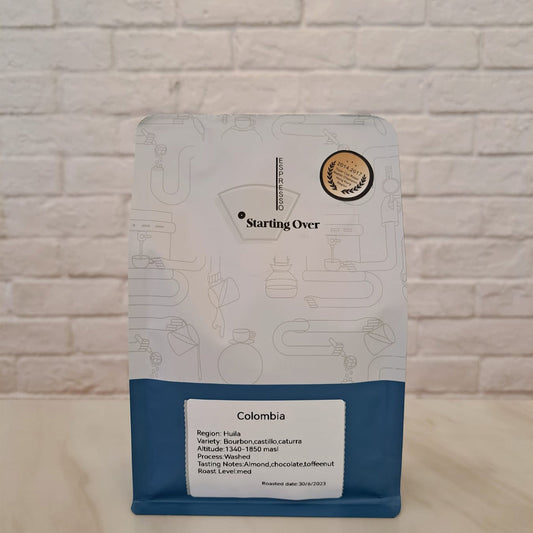 Starting Over - Single origin coffee beans ( Colombia Huila 1KG )