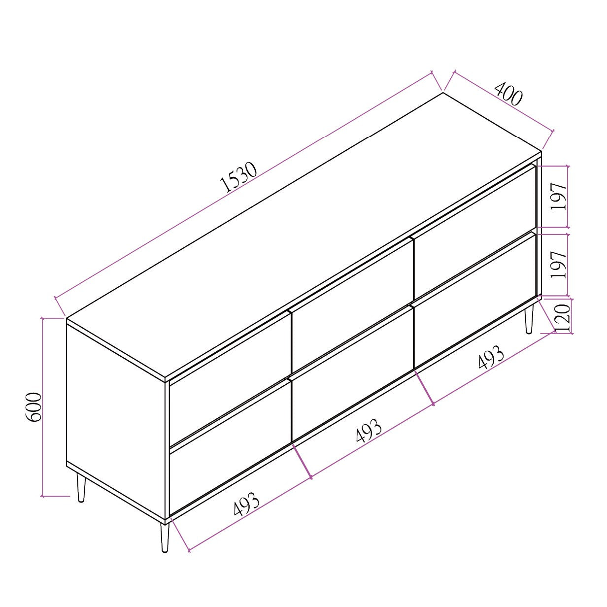 ecplise 153 b dimension