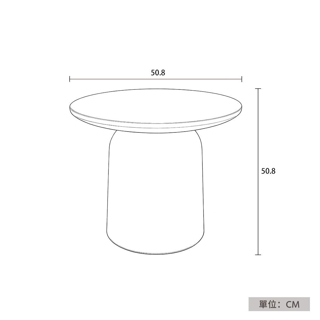 mila-seamless-concrete-round-coffee-table-50cm 6