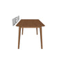 Luke Dining Table with Solid Wood Legs – Preorder
