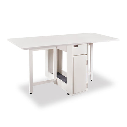 Todd solid wood folding dining table (1.2m/1.4m)