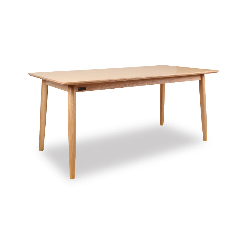 (Self-collect Clearance Price) Luke Dining Table with Solid Wood Legs- Spot