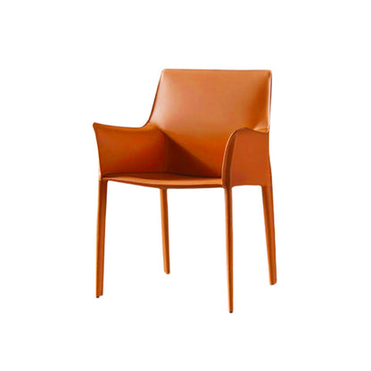(Pick-up price) Teddy II Saddle Leather Dining Chair-Display