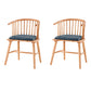 Combi Solid Wood Dining Chairs (Set of 2) – Made to Order