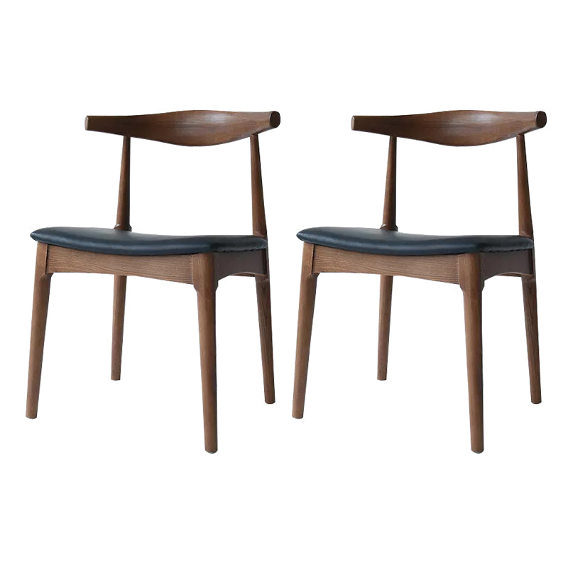 Elton I solid wood dining chair (set of two)
