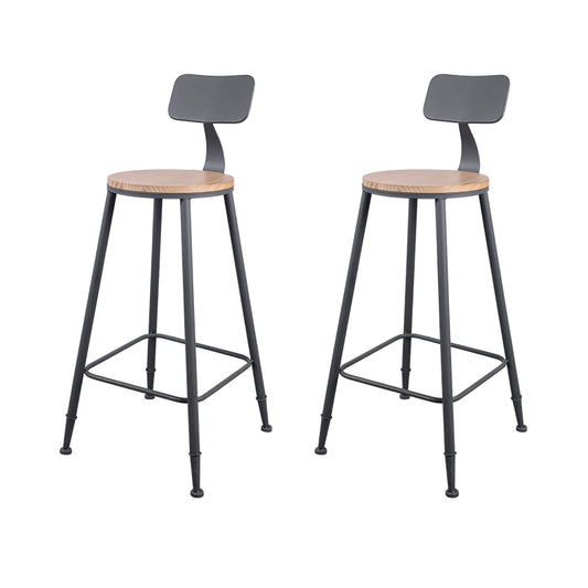 Carnet BS steel bar stool (set of two)