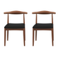 Elton I Solid Wood Dining Chairs (Set of 2) – Made to order