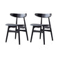 Hansa Solid Wood Dining Chairs (Set of 2) – Made to Order