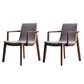 Harmon II Solid Wood Dining Chairs (Set of 2) – Made to Order