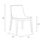 Harmon I solid wood dining chair (set of two)
