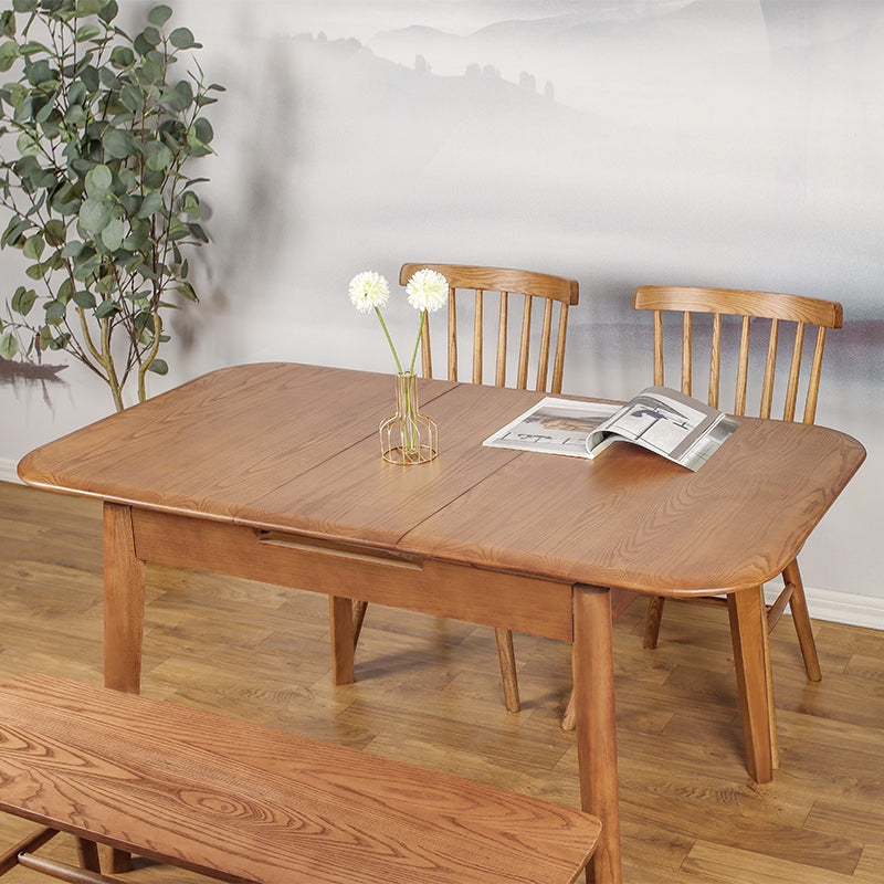 Ludwig Solid Wood Extendable Dining Table – Preorder