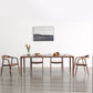 Mech mortise and tenon craft solid wood dining table — pre-order